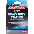 Channellock No. 6 Heavy-Duty Wide Crown Staple, 1/2 In. (1000-Pack) Image 1