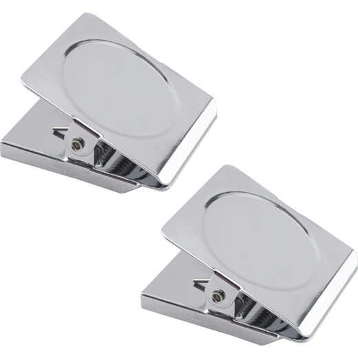 MagnetSource 9 Lb. Capacity Magnetic Metal Clips (2-Pack)