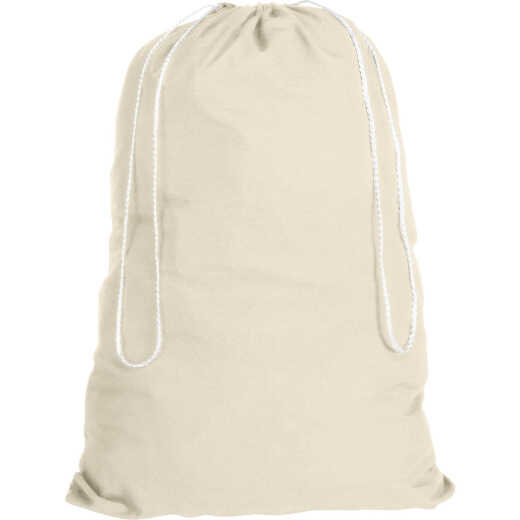 Whitmor 19 In. x 30 In. Cotton Laundry Bag