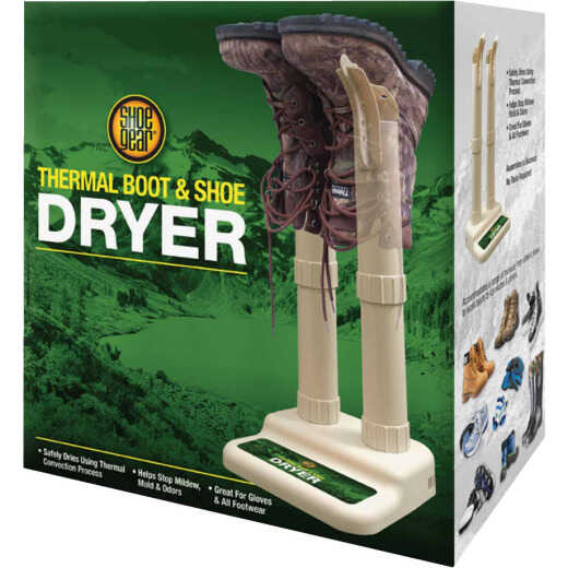 Shoe Gear High Country 11.1 In. H. Ivory Plastic Thermal Shoe & Boot Dryer