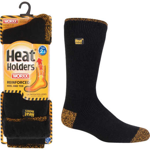 Heat Holders Worxx Large Black Thermal Socks